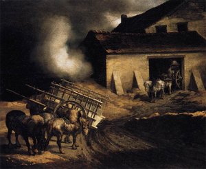 The Plaster Kiln — Théodore Géricault