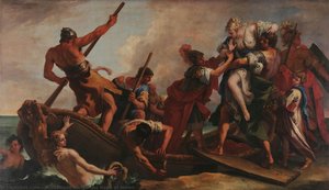 The Rape Of Helen — Sebastiano Ricci