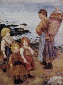 Peintre des chalands à Berneval