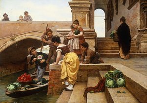 Young Venetian Vendors — Antonio Ermolao Paoletti