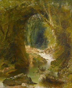 Lydford Bridge On The Avon, Brent, Devon — John Gendall
