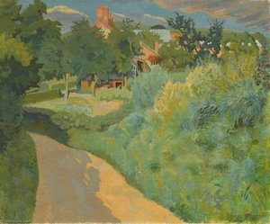 Budden's Lane — Gilbert Spencer