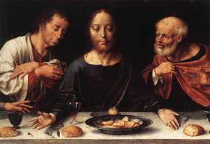 Altarpiece Of The Lamentation (detail) — Joos Van Cleve