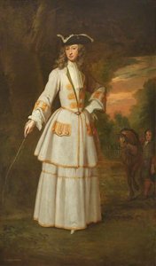 Lady Henrietta Cavendish, Viscontessa Di Huntingtower — Godfrey Kneller