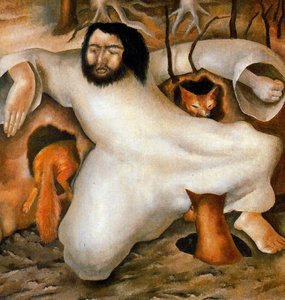 Christ In The Wilderness. The Foxes Have Holes — Sir Stanley Spencer