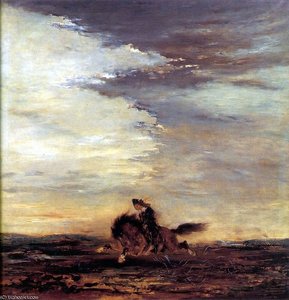 Der Schottische Reiter — Gustave Moreau