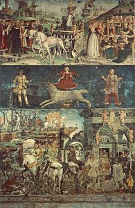 Schifanoia - March - Triumph Of Minerva — Francesco Del Cossa