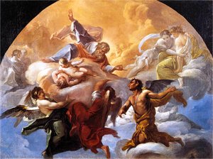 Satan Before The Lord — Corrado Giaquinto