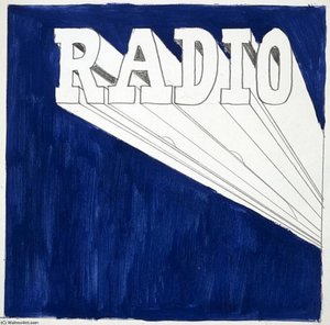 Radio — Edward Ruscha