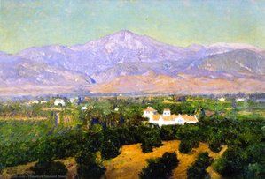 Mount San Bernardino, From Smiley's Heights, Redlands — Theodore Clement Steele