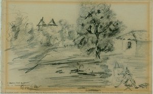 Der Maler Vor Seinem Motiv — Comte Henri Marie Raymond De Toulouse-lautrec-monfa