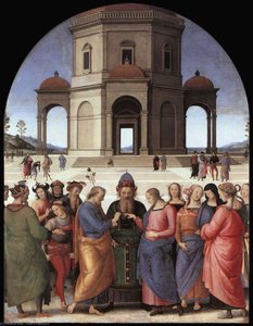 Marriage Of The Virgin — Vannucci Pietro (le Perugin)