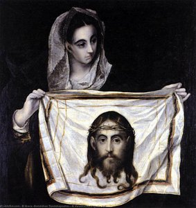Santa Verónica Con El Velo — El Greco