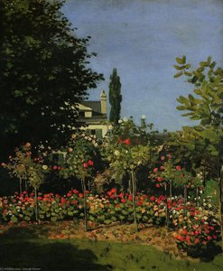 Garden In Flower — Claude Monet