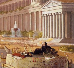Il Sogno Dell'architetto (dettaglio) — Thomas Cole