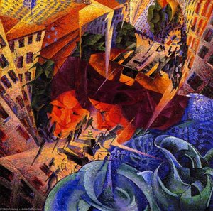 Simultaneous Visions — Umberto Boccioni