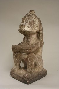 Seated Male Deity — Aztécka Ríša