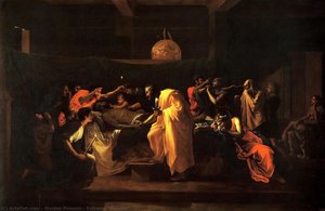 Última Unción — Nicolás Poussin