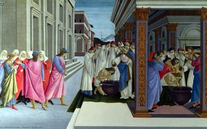Quatre Scènes De La Jeunesse De Saint Zenobre — Sandro Botticelli