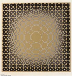 Abstrakt 10 — Victor Vasarely