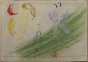 El Sueño De Jacob — Marc Chagall