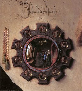 Porträt Von Giovanni Arnolfini Und Seiner Frau — Jan Van Eyck