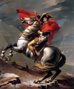 Napoleon At The St. Bernard Pass — Jacques-louis David