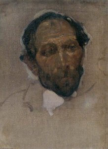 An Old Peasant, Assisi — Frank Brangwyn