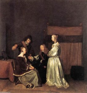 La Visita — Gerard Ter Borch