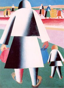 To Harvest (martha And Vanka) — Kazimir Malevich