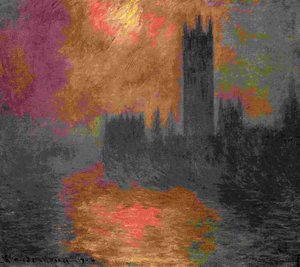Houses Of Parliament, Sunset — Claude Monet