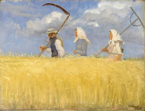Die Erntehelfer — Anna Ancher