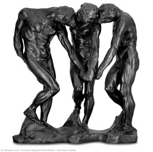 Die Drei Schatten — François Auguste René Rodin