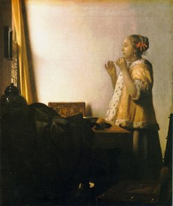 Donna Con Una Collana Di Perle — Johannes Vermeer