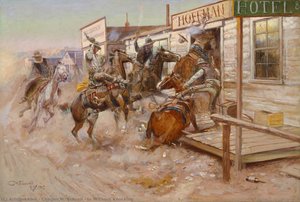 Herein Ohne Klopfen — Charles Marion Russell