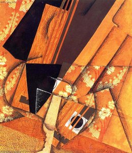 Guitar And Glass — Juan Gris