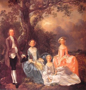 Die Gravenor Familie — Thomas Gainsborough