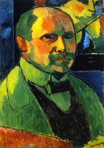 Portrait Of A Man (also Known As Self-portrait) — 알렉세이 폰 야블렌스키