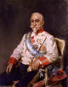 Retrato Del Conde Guaki — Ignacio Pinazo Camarlench