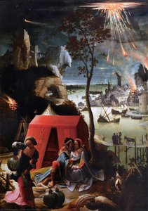 Lot And His Daughters — Lucas Van Leyden
