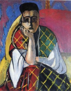 Odaliske Met Grijze Broek — Henri Matisse