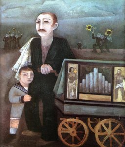 The Hurdy Gurdy Man — Felix Nussbaum