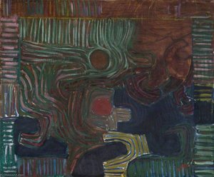 Linear Development The Coast Of The Inland Sea Ii — Victor Pasmore