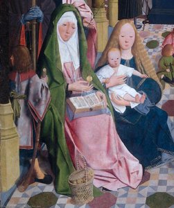 The Holy Kinship (detail) (11) — Geertgen Tot Sint Jans