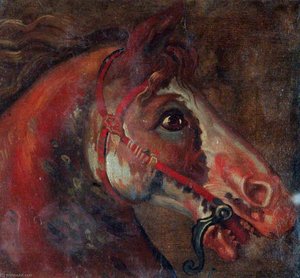 Study Of A Horse's Head — Luca Carlevaris