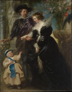 Rubens, Helena Fourment (1614–1673), And Their Son Frans (1633–1678) — Peter Paul Rubens