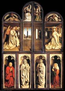 Das Gentsche Altarbild (flügel Geschlossen) — Jan Van Eyck
