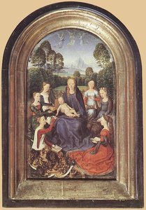 Diptych Of Jean De Cellier — Memling, Hans