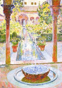 The Gardens Of Generalife In Grenada — Theo Van Rysselberghe