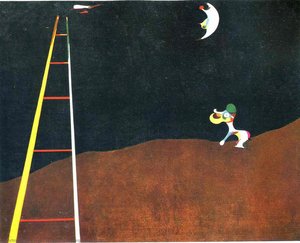 Dog Barking-at the Moon